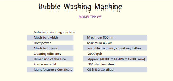 Automatic Mango Washing Drying Sorting Line