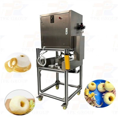 Apple Peeling Coring ak machin tranche