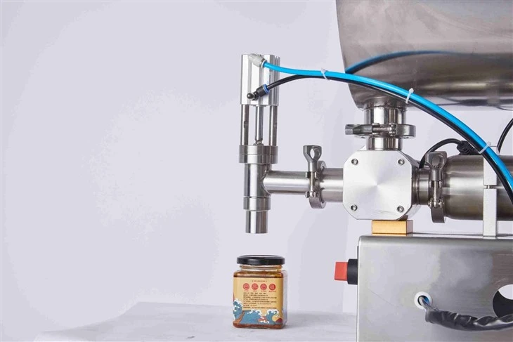 U-shaped Horizontal Mixing Paste Sauce Filling Machine
